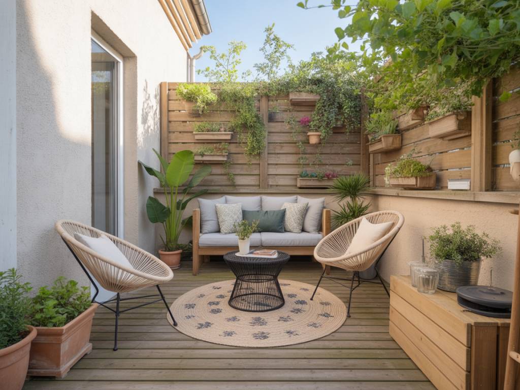 Idées d’aménagement de terrasse pour petits espaces