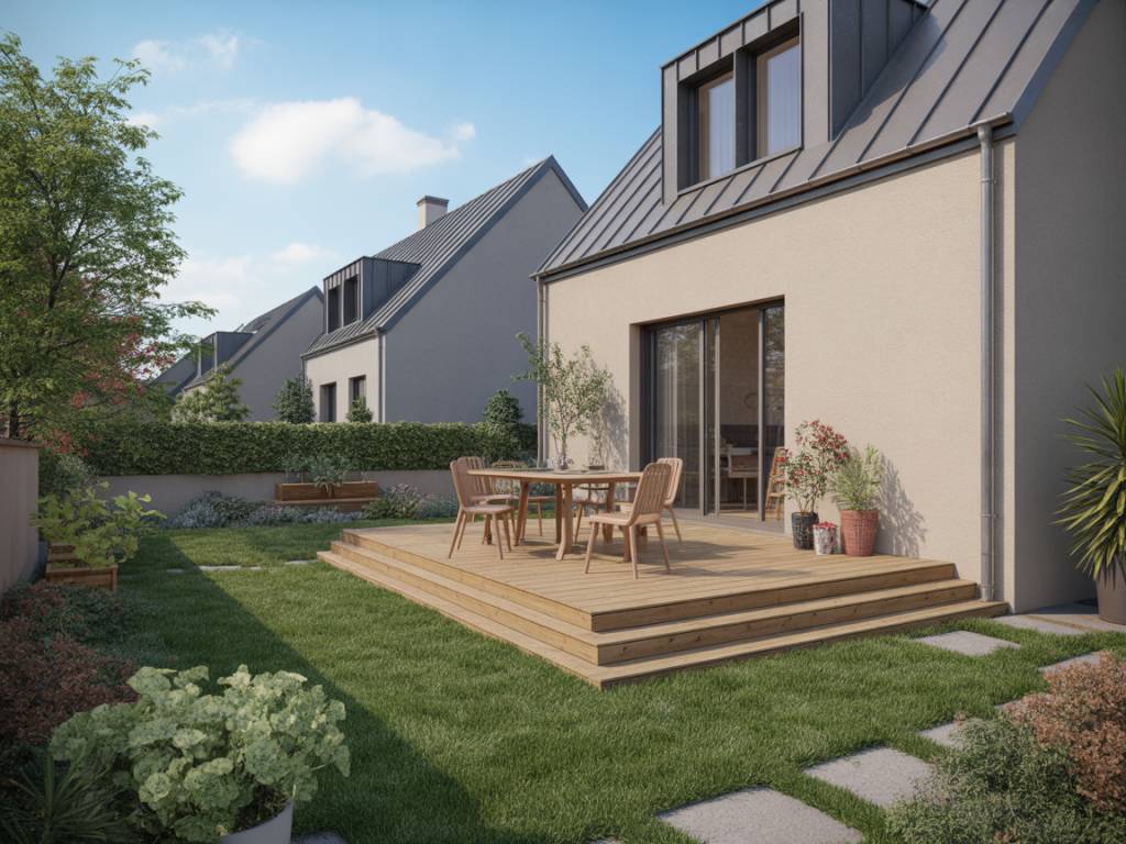 Faut-il un permis pour construire une terrasse sur plots ?