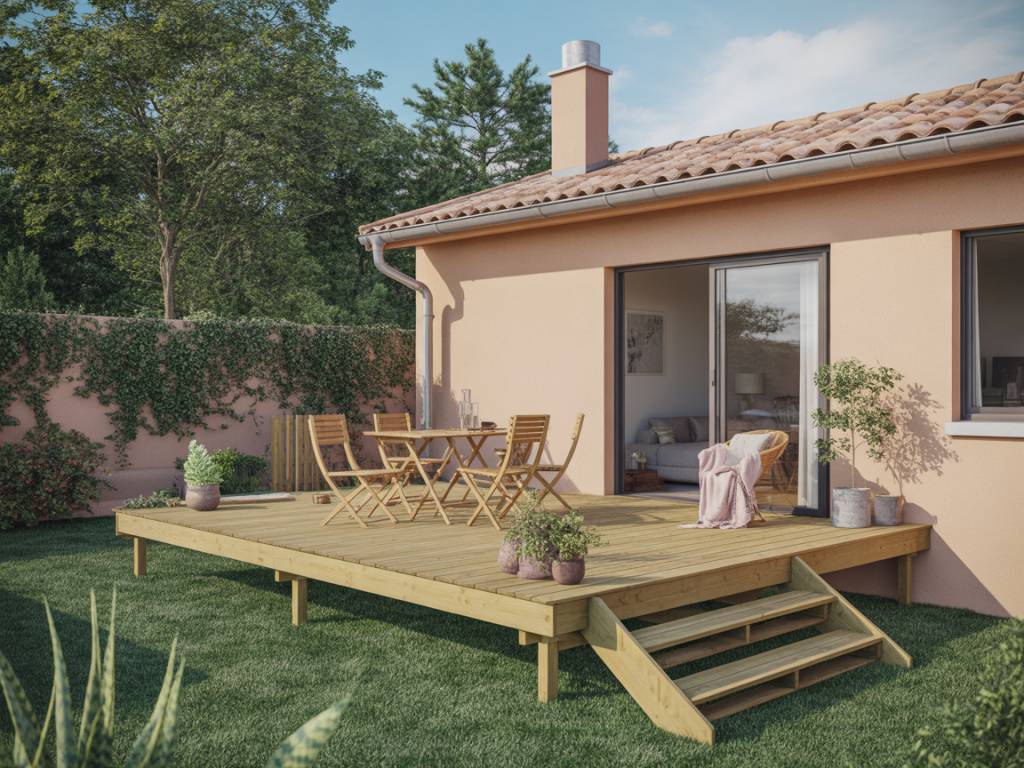 Les avantages d'une terrasse démontable sur plots pour les locations