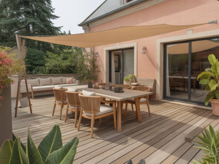 Rouleau bidim : application et utilisation sous terrasse