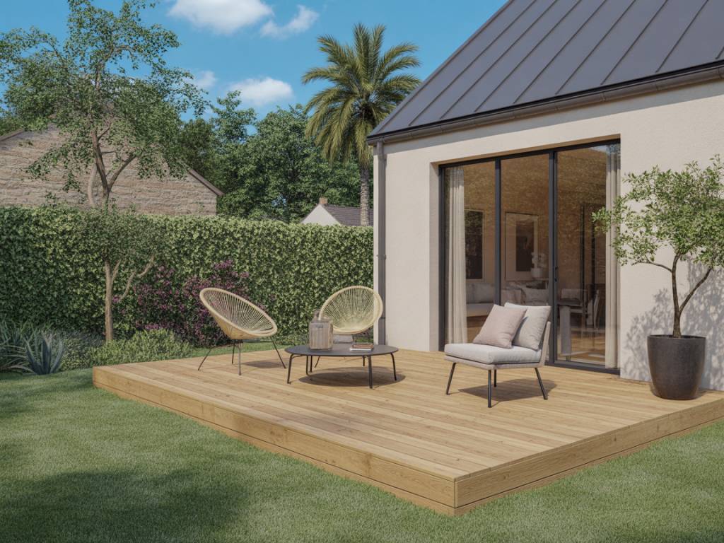 Quelle est la durée de vie d'une terrasse sur plot