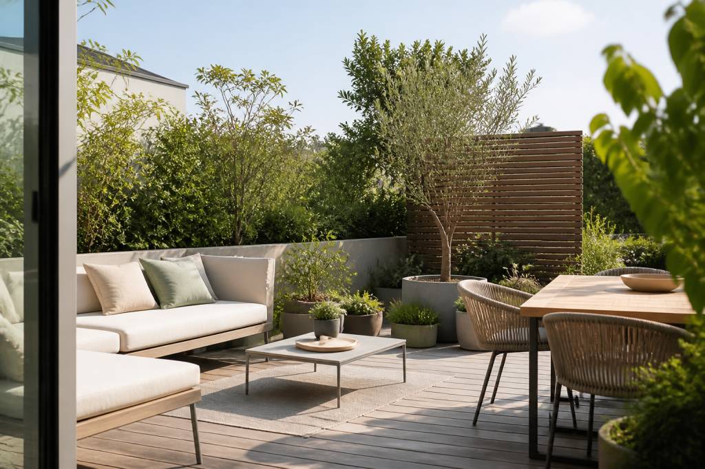 Aménagement terrasse : optimiser l’espace sans le surcharger
